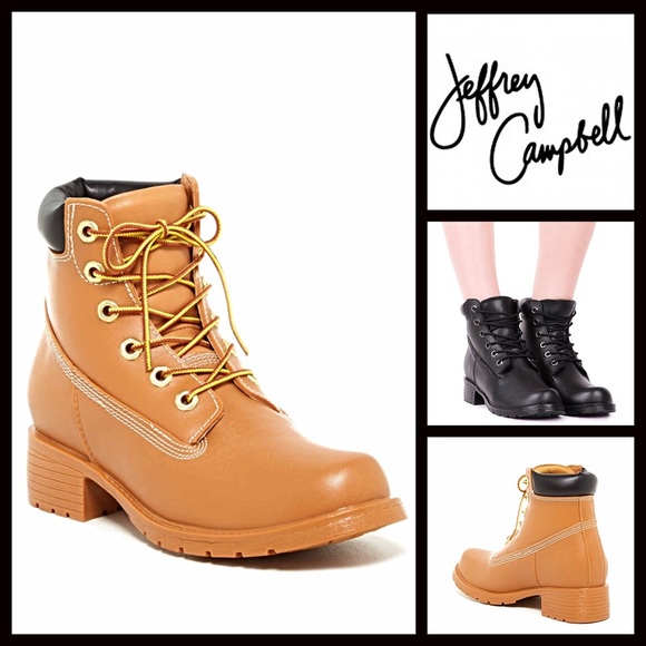 JEFFREY CAMPBELL VEGAN LEATHER BOOTS - Picture 4 of 4