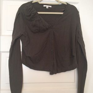 Beautiful, olive, CABI cardigan