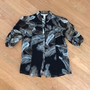 DVF 70's Print Blouse