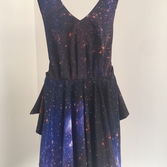 Galaxy Print Dress