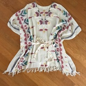 Ikat Poncho