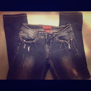 Red Rivet Capri size 1