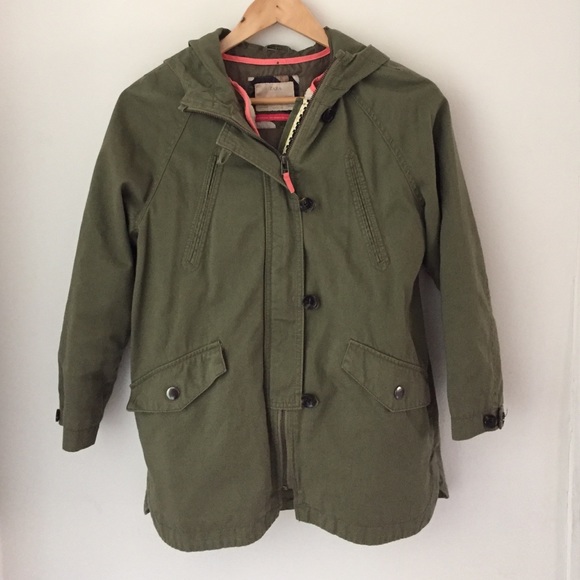 Zara military jacket with removable faux fur vest