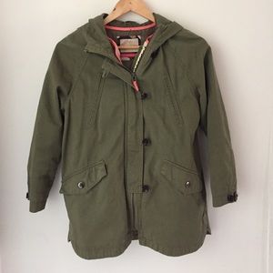 Zara military jacket with removable faux fur vest