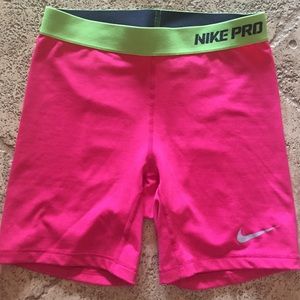 Nike Pro's youth large
