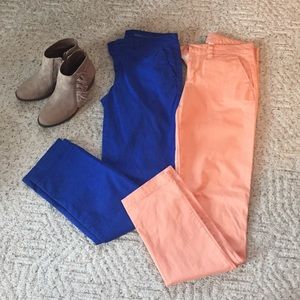 2 pair GAP Broken-In Straight style Khakis