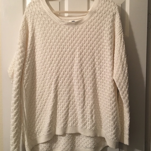 😍XL cream colored sweater from Old Navy😍