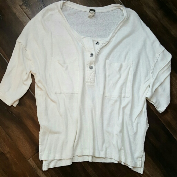 Boyfriend Free People Crop Tee