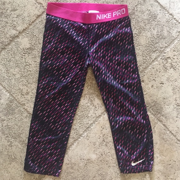 Nike Pro's Youth Large Capri length