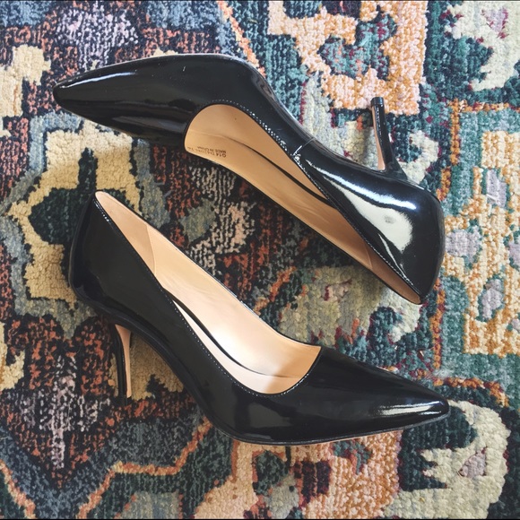 Cole Haan Bradshaw pump in black patent leather