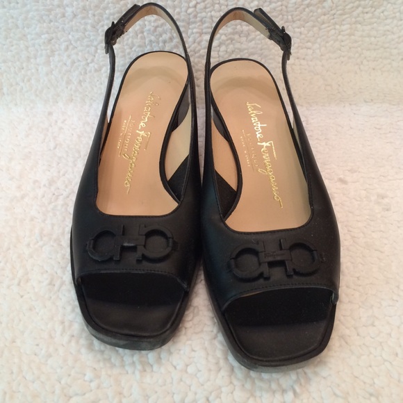 Ferragamo's sling backs