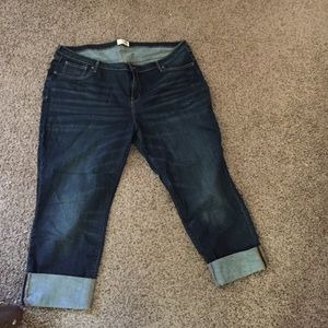 Old Navy straight/stretch jeans
