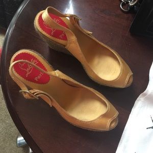 Christian Louboutin wedges