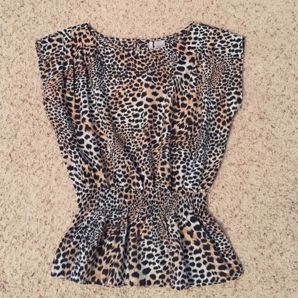 Leopard Print Top