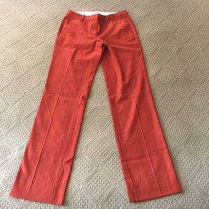 J crew NWOT pumpkin / orange wool pant