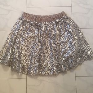 Sequined skirt