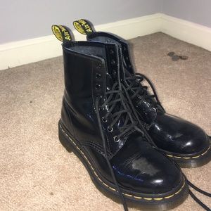 Patent leather doc martins!