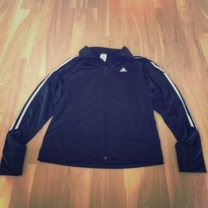 Adidas track jacket sz M