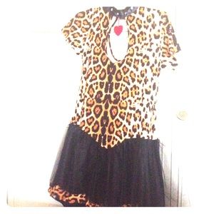 Leg avenue kitty costume plus size