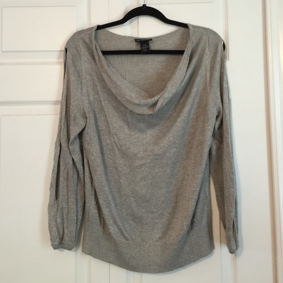 Cold shoulder/arm sweater