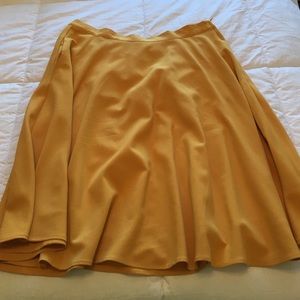 Gold Modcloth circle skirt, only worn once!