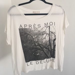 Oversized Graphic Top - Forever 21