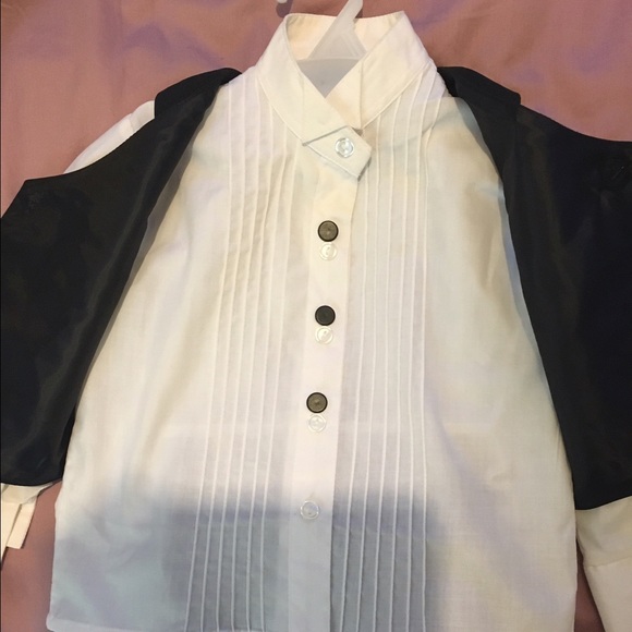 Boys Black Tuxedo size 2T - Picture 2 of 4