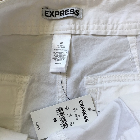 Express White Shorts - Picture 3 of 6