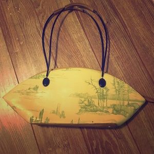 Vintage Yellow Purse