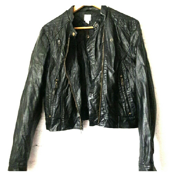 Lauren Conrad faux leather jacket