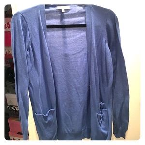 Madewell powder blue cardigan, size Medium