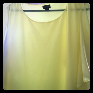 Yellow blouse