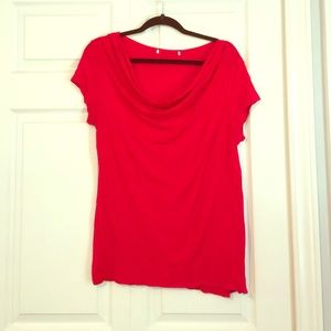 Cowl neck tshirt