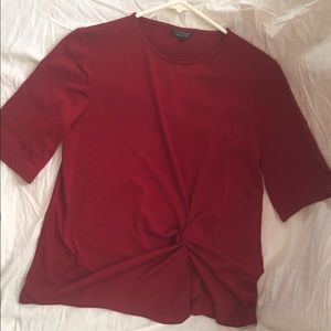 Topshop knot top