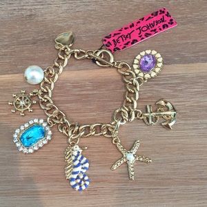 Gorgeous Betsey Johnson Nautical Bracelet