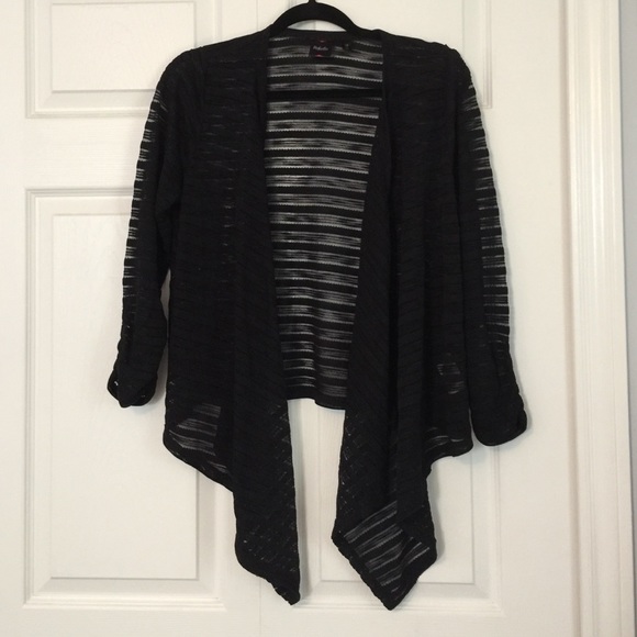 Open front cardigan