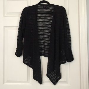 Open front cardigan