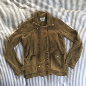 Madewell wool cardigan, sz xs