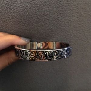 Silver Marc by Marc glitter bangle