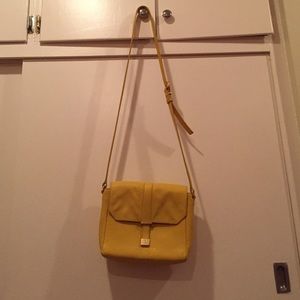 Yellow crossbody bag