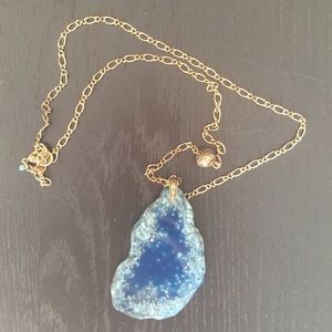 SALE! Agate Pendant Necklace