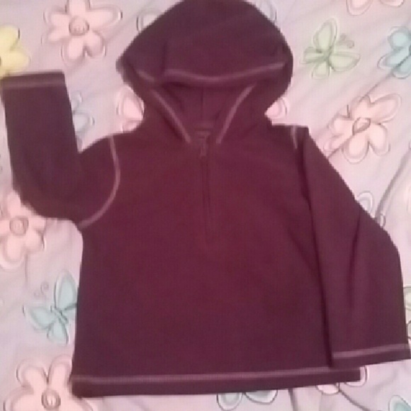 EUC purple fleece hoodie