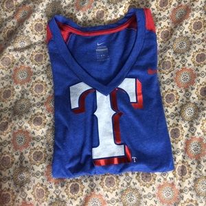 Nike Texas Rangers V-Neck tee