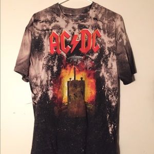 ACDC Vintage Bleached Shirt