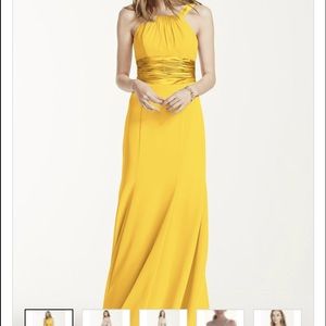 (BRAND NEW) David's Bridal Chiffon and Charmeuse