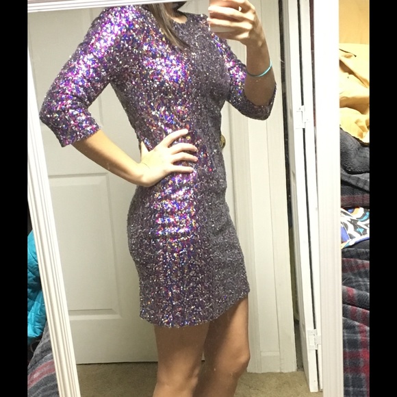Sexy Sequined Party Dress
