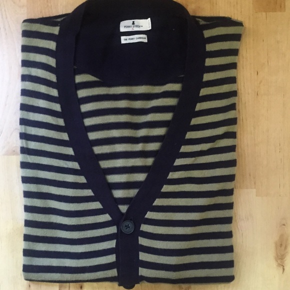Penny Stock Striped Cardigan Sweater