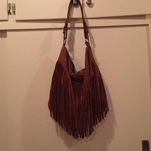 Frye fringe shoulder bag! Soooo cute!