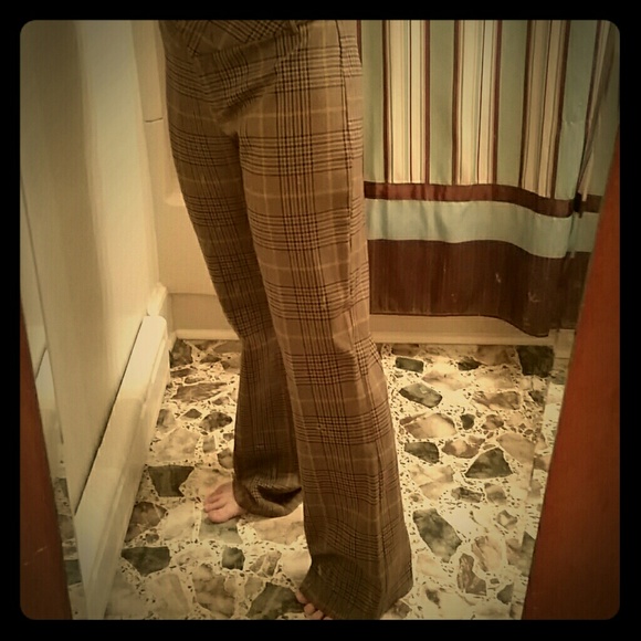 Plaid Dress Pants