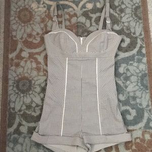 Never before worn Bebe sailor romper